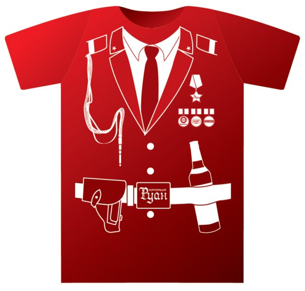 Футболка клипарт вектор