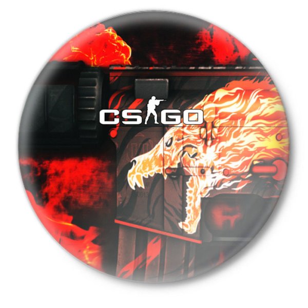 Наклейка вой КС го