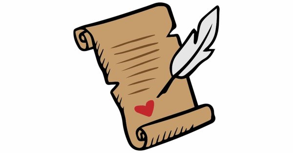 Письмо мультяшный