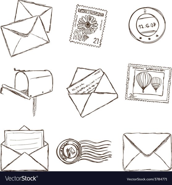 Письмо рисунок