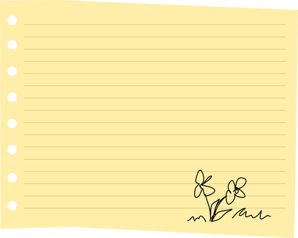 Лист для заметок