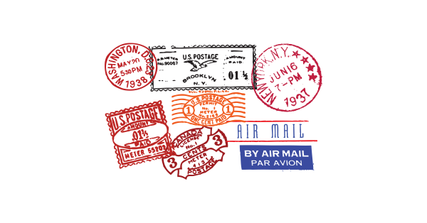 Почтовые печати и штампы