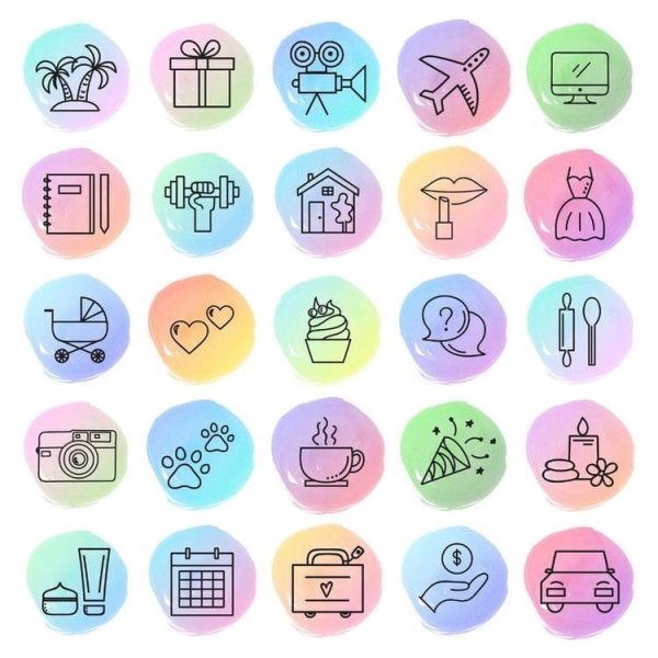 Иконки для актуального в Инстаграм