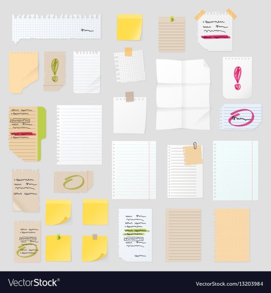 Стикеры для заметок Деловые