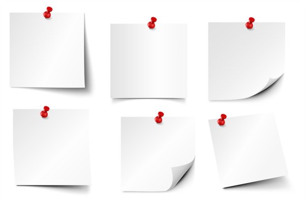 Цветные листочки для заметок