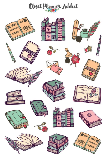 Книжные Стикеры