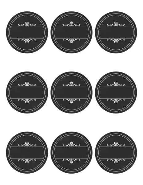 Этикетки для баночек со специями