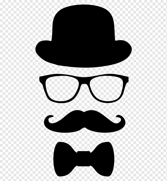 Трафарет усов