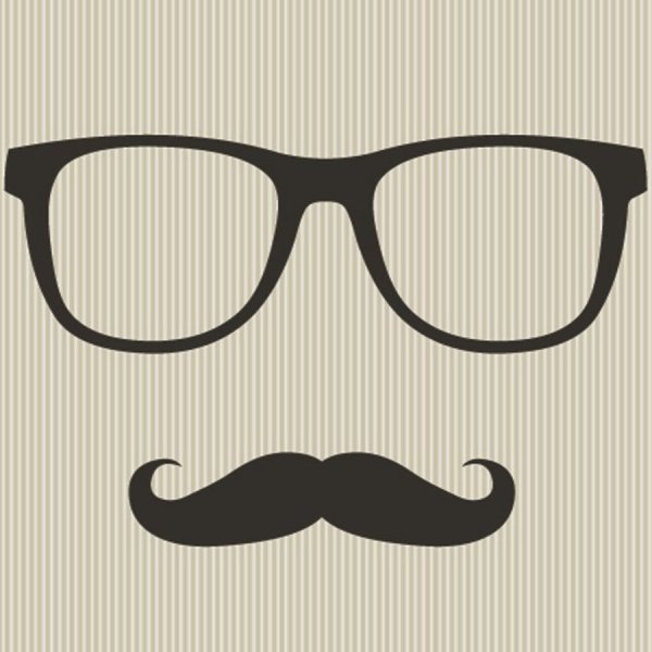 Усы с очками