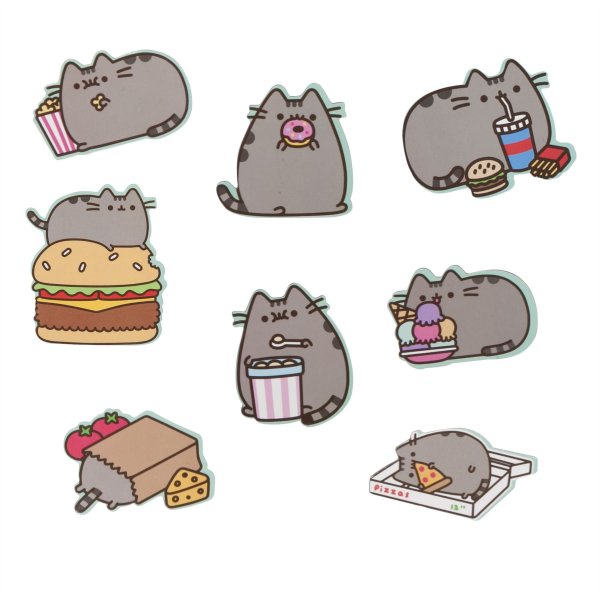 Наклейки котики Пушин