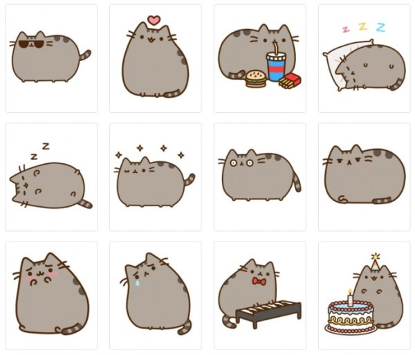 Стикеры для распечатки Пушин