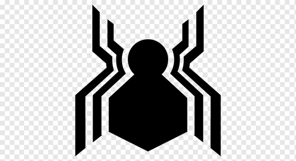 Логотип черного человека паука