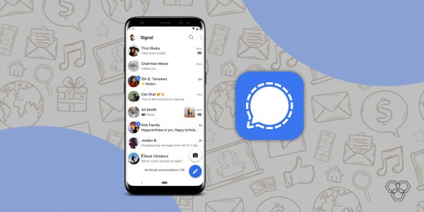 Signal мессенджер иконка