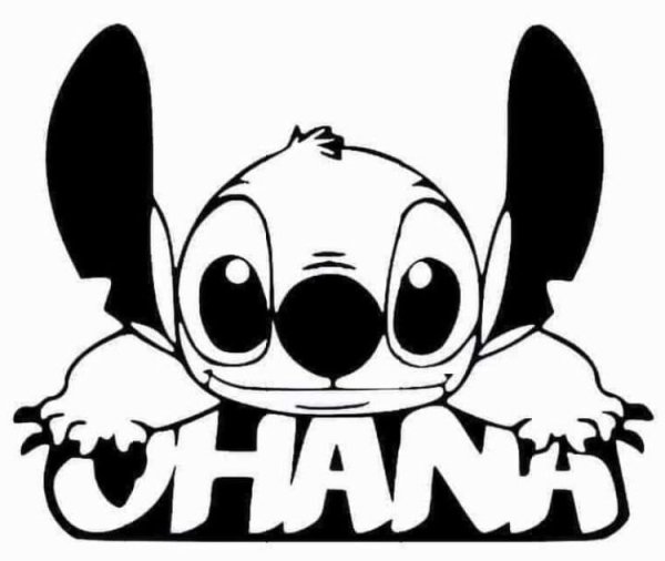 Ohana наклейка
