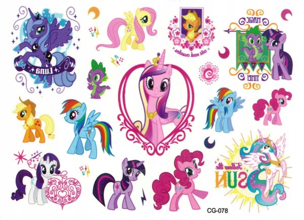 My little Pony наклейки