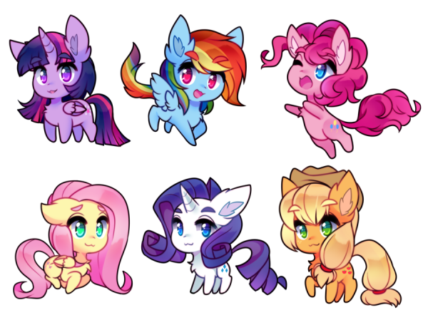 My little Pony Чиби