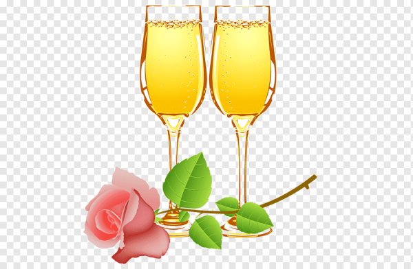 Стикеры с фужерами