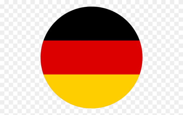 Флаг Германии круглый