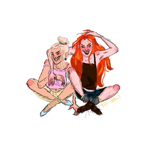 Джинни и Полумна шип