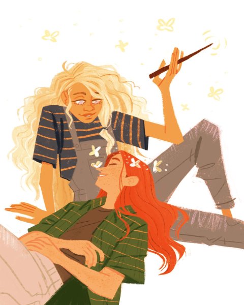 Полумна и Джинни