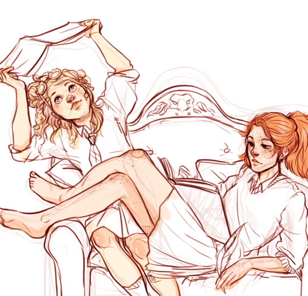 Чжоу Чанг и Луна Лавгуд