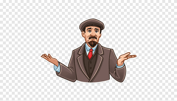 Стикеры телеграмма Ленин