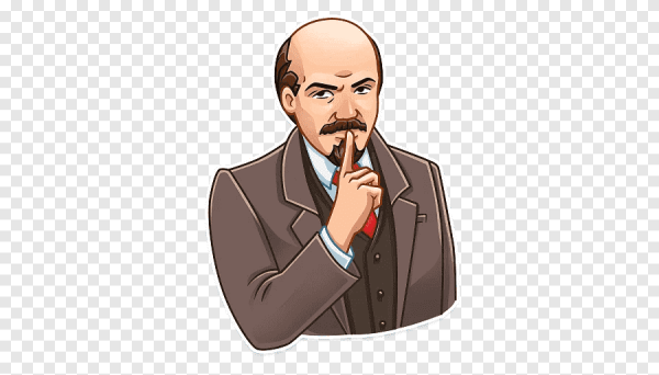 Стикеры телеграмма Ленин