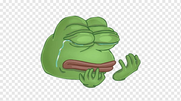 Pepe грустный