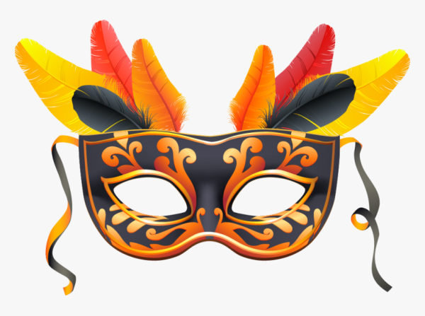 Маска очки карнавальные