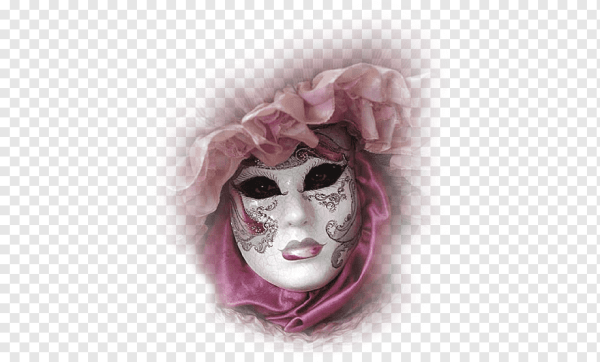 Стикер венецианские маски