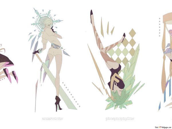 Аниме Страна самоцветов Аквамарин