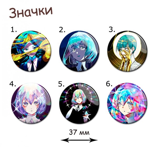 Land of the lustrous аниме