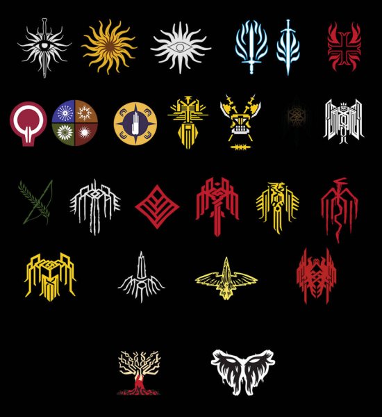 Dragon age герб серых стражей