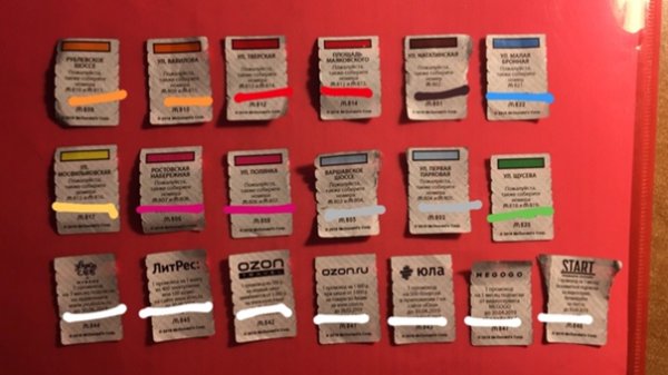 Редкие Стикеры Монополия макдональдс 2021