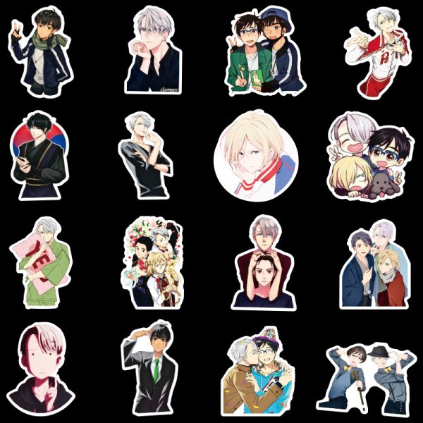 Наклейки из аниме