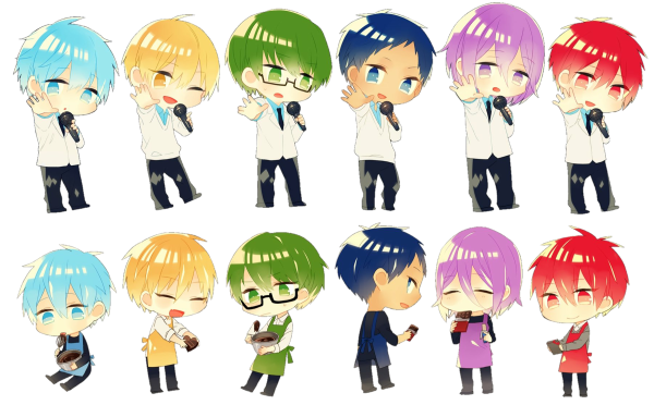 Аниме баскетбол Куроко Чиби