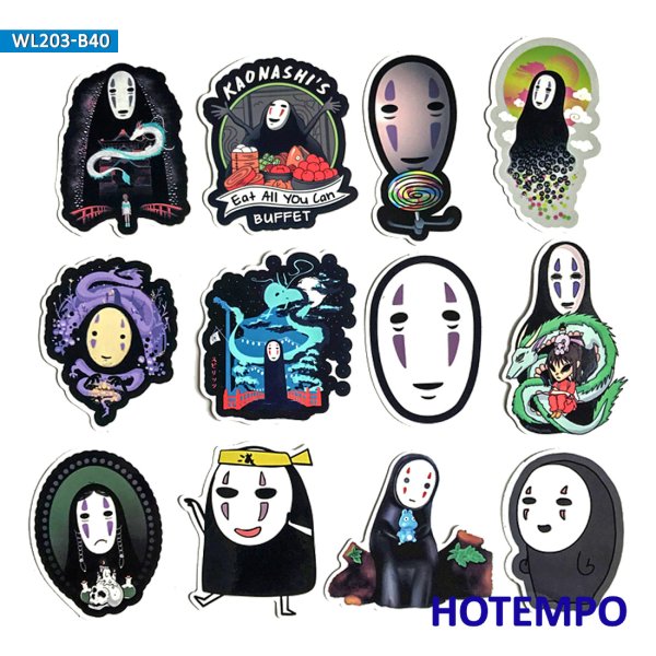 Хаяо Миядзаки Безликий Стикеры