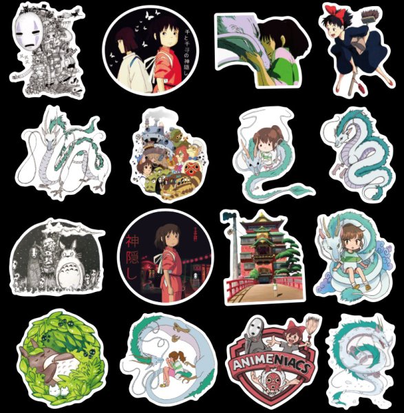 Наклейки Унесенные призраками