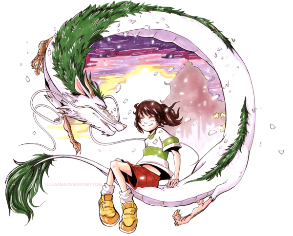 Хаяо Миядзаки Унесенные призраками Хаку