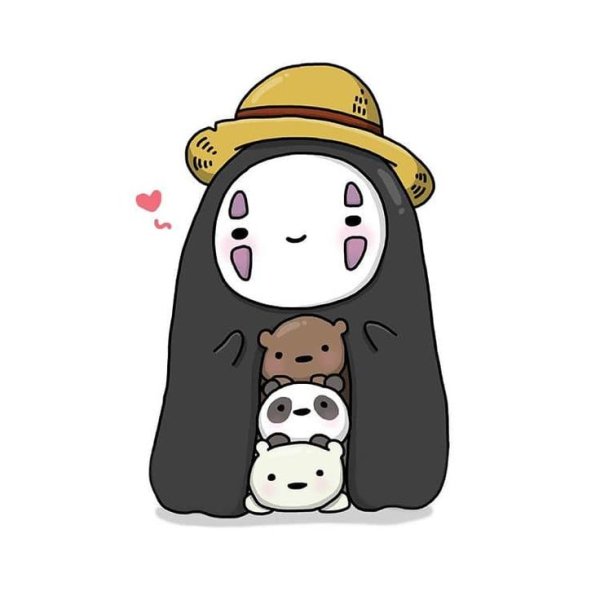 Унесённые призраками Безликий кавай