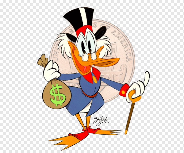 Скрудж макдак и деньги