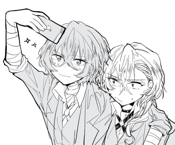 Дазай и Чуя чб