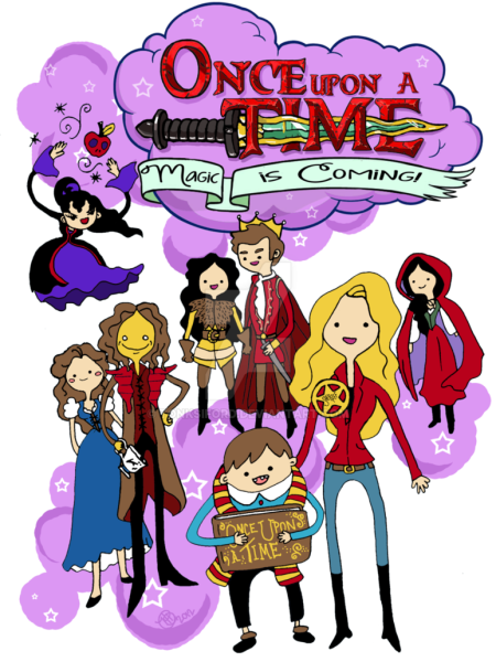 Стикеры однажды в сказке