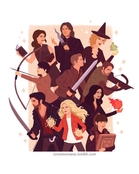 Once upon a time Стикеры