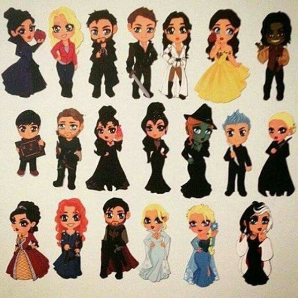 Once upon a time наклейки