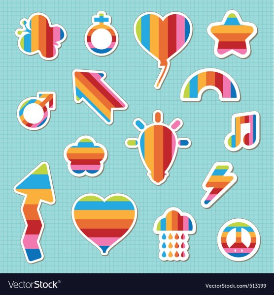 Наклейки ЛГБТ