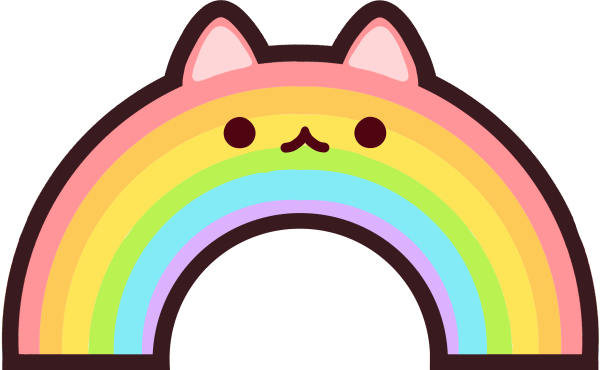 Стикеры для распечатки радужные