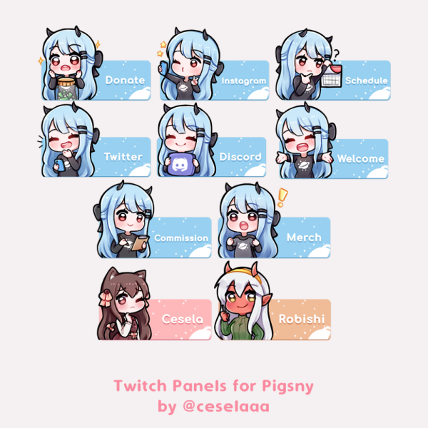 Стикеры Твич