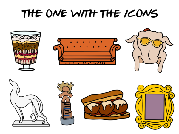 Символы сериала друзья