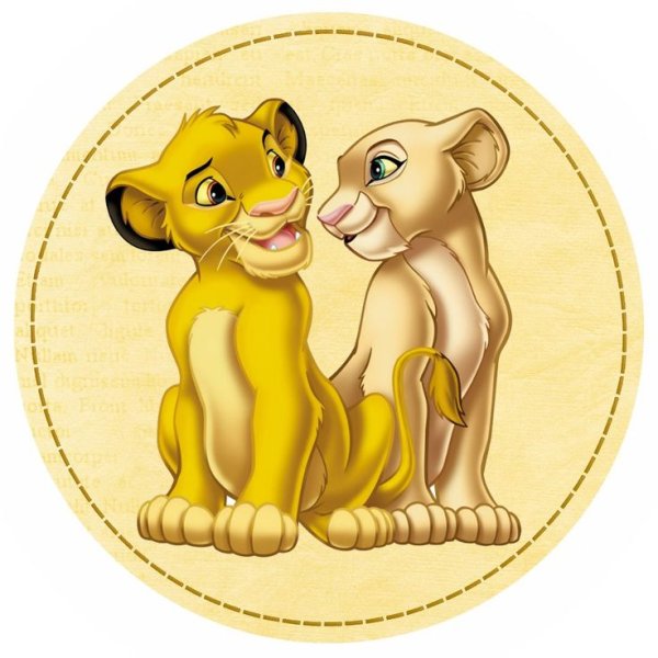 Король Лев Симба и Нала маленькие